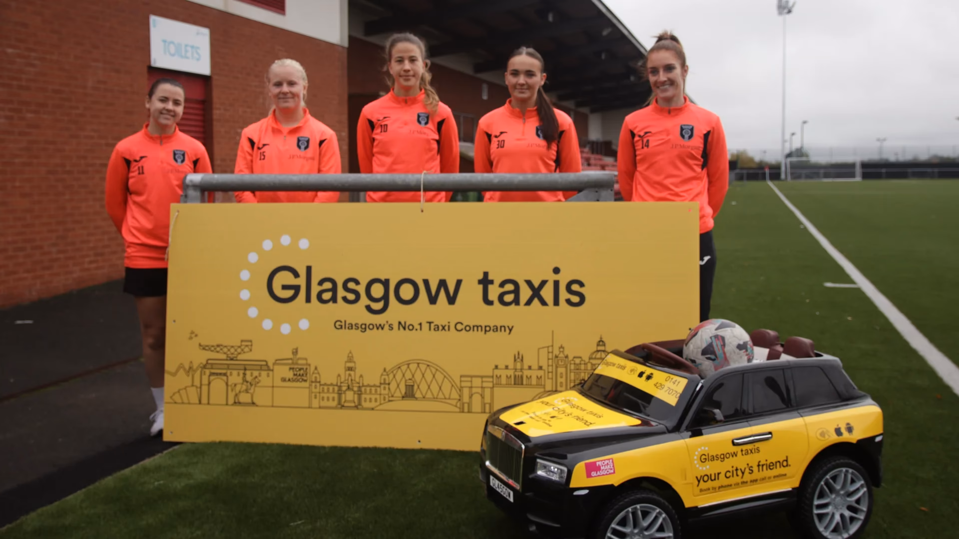 Where can I board the Glasgow Airport Express?