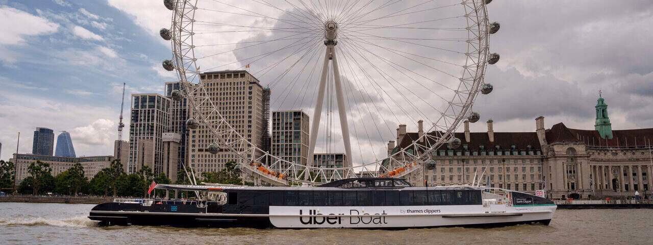 Are water taxis a smart solution to London's traffic jams?