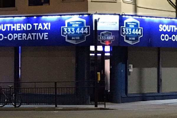 Does Southend taxi collect data?