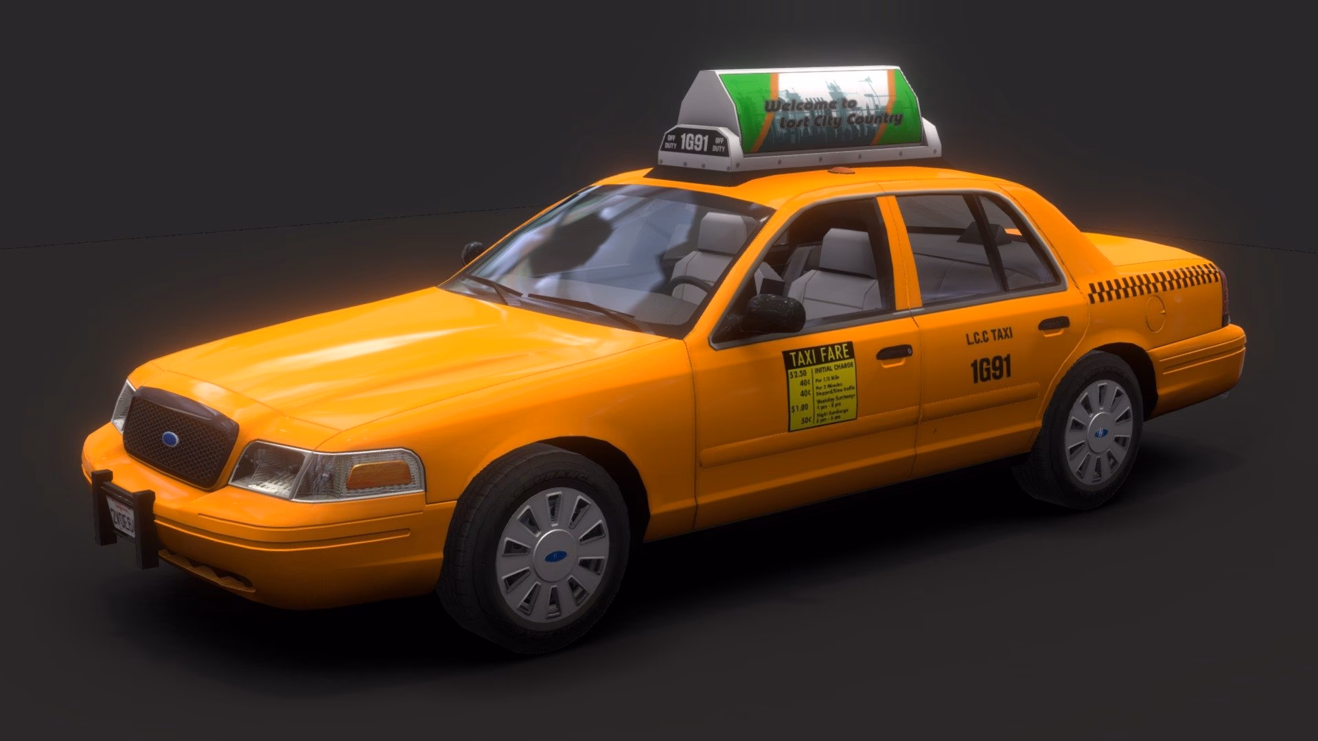 What is taxi driving simulation game?