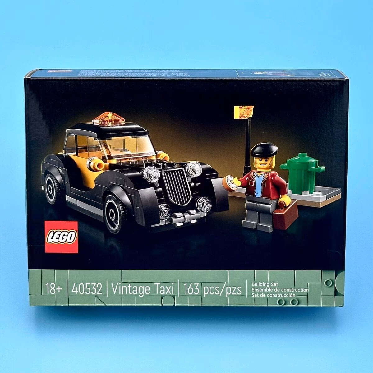 Would a 40532-1 vintage taxi fit in every Lego City?