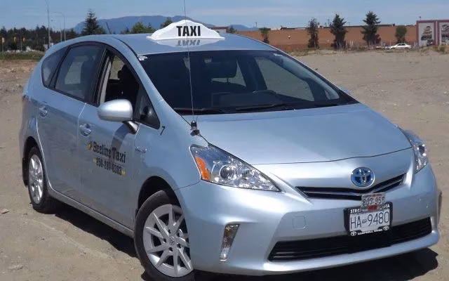 What is a long-distance taxi service?