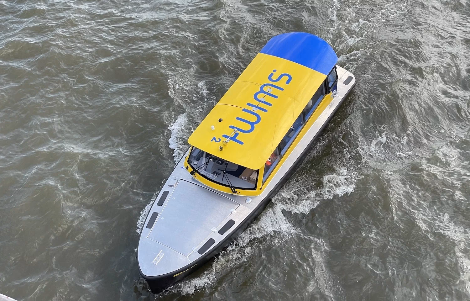 How many people use Rotterdam's water taxis a year?