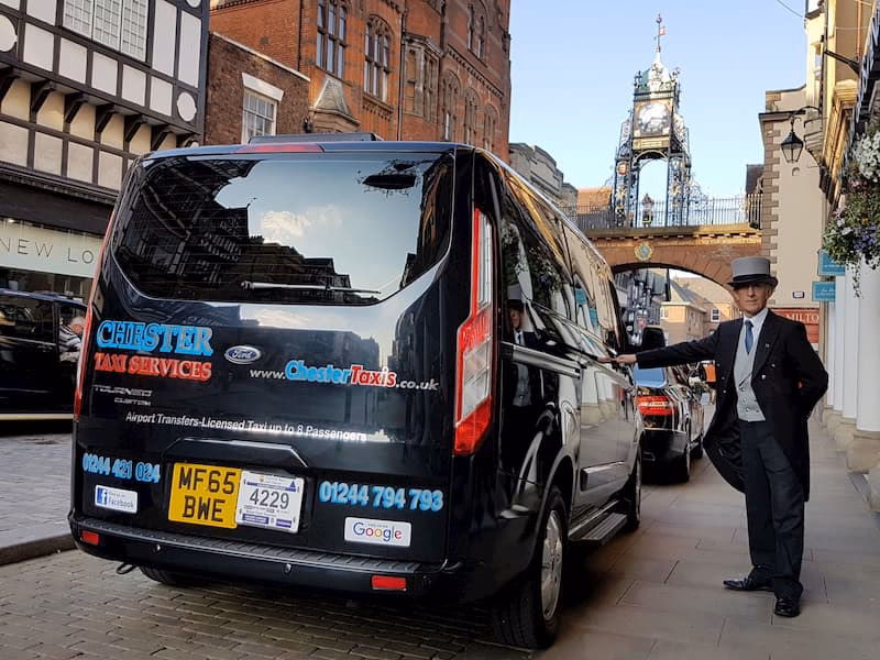 Do Chester minibus taxis offer 8 seater to 32 seater?