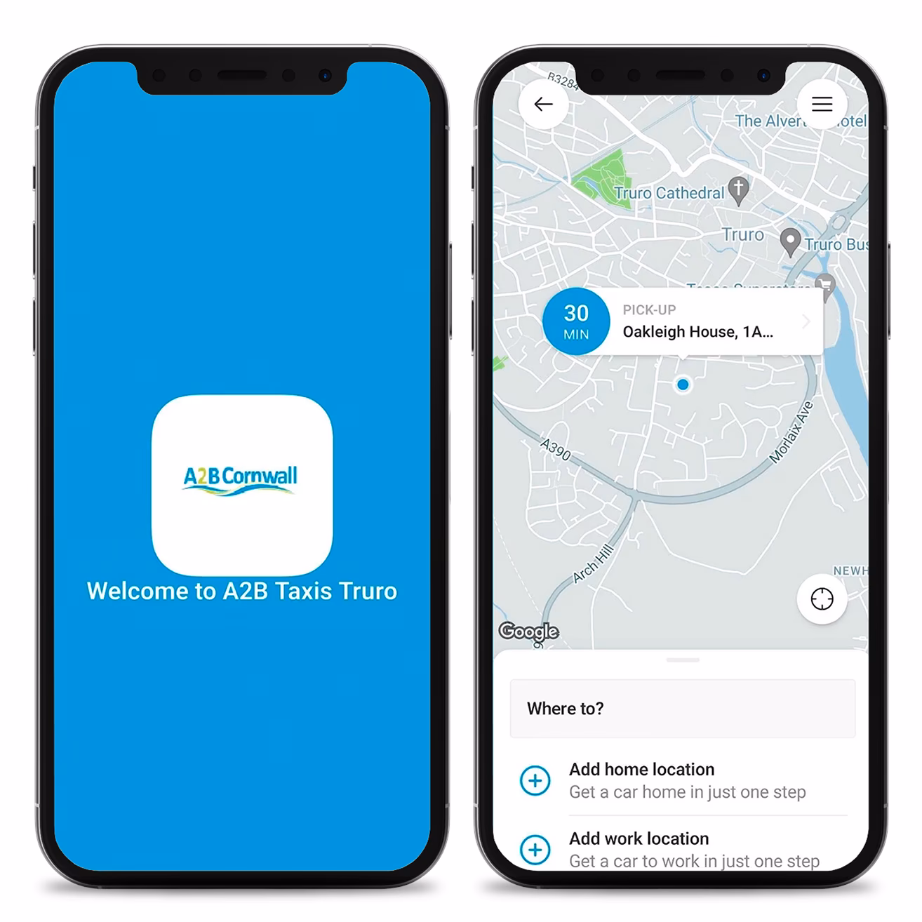 How do I contact A2B taxis (Truro & Falmouth) Ltd?