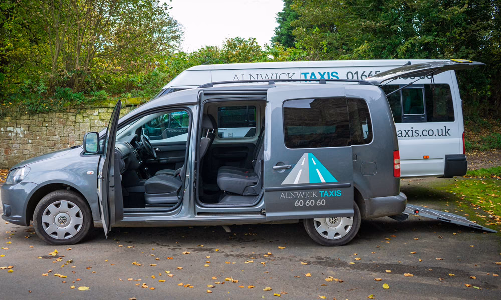 Where can I find a taxi in Alnwick?