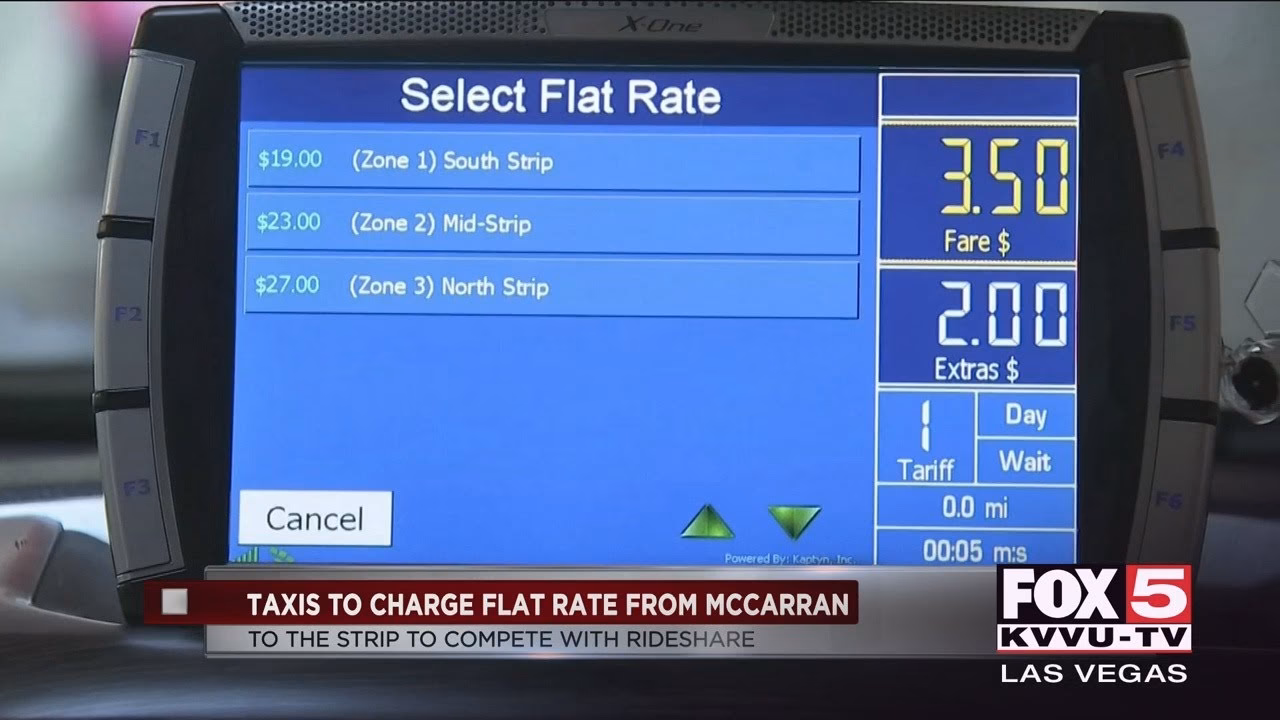 What is a taxi tariff?