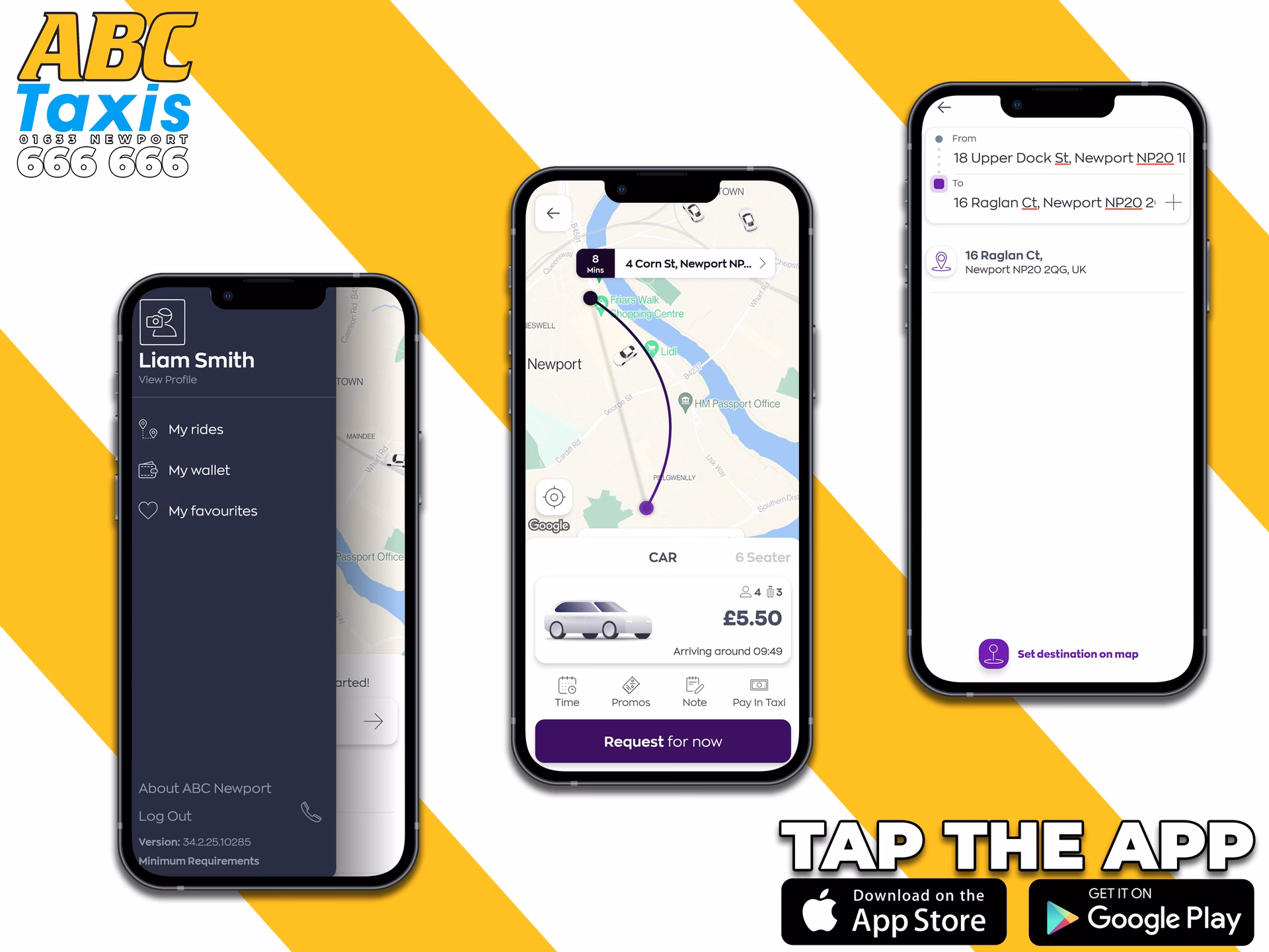 What are ABC Taxis Newport's privacy practices?