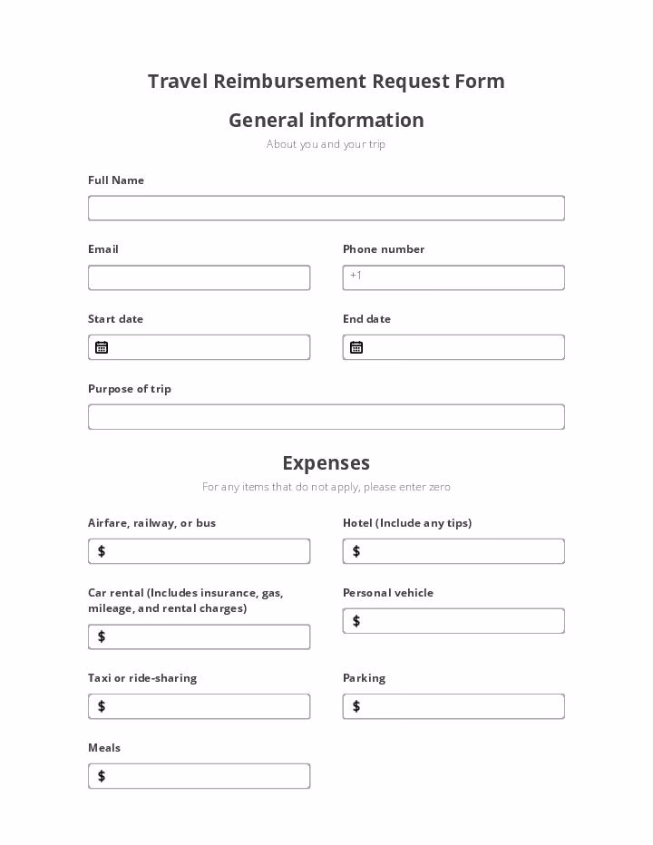 How do I submit a reimbursement request?