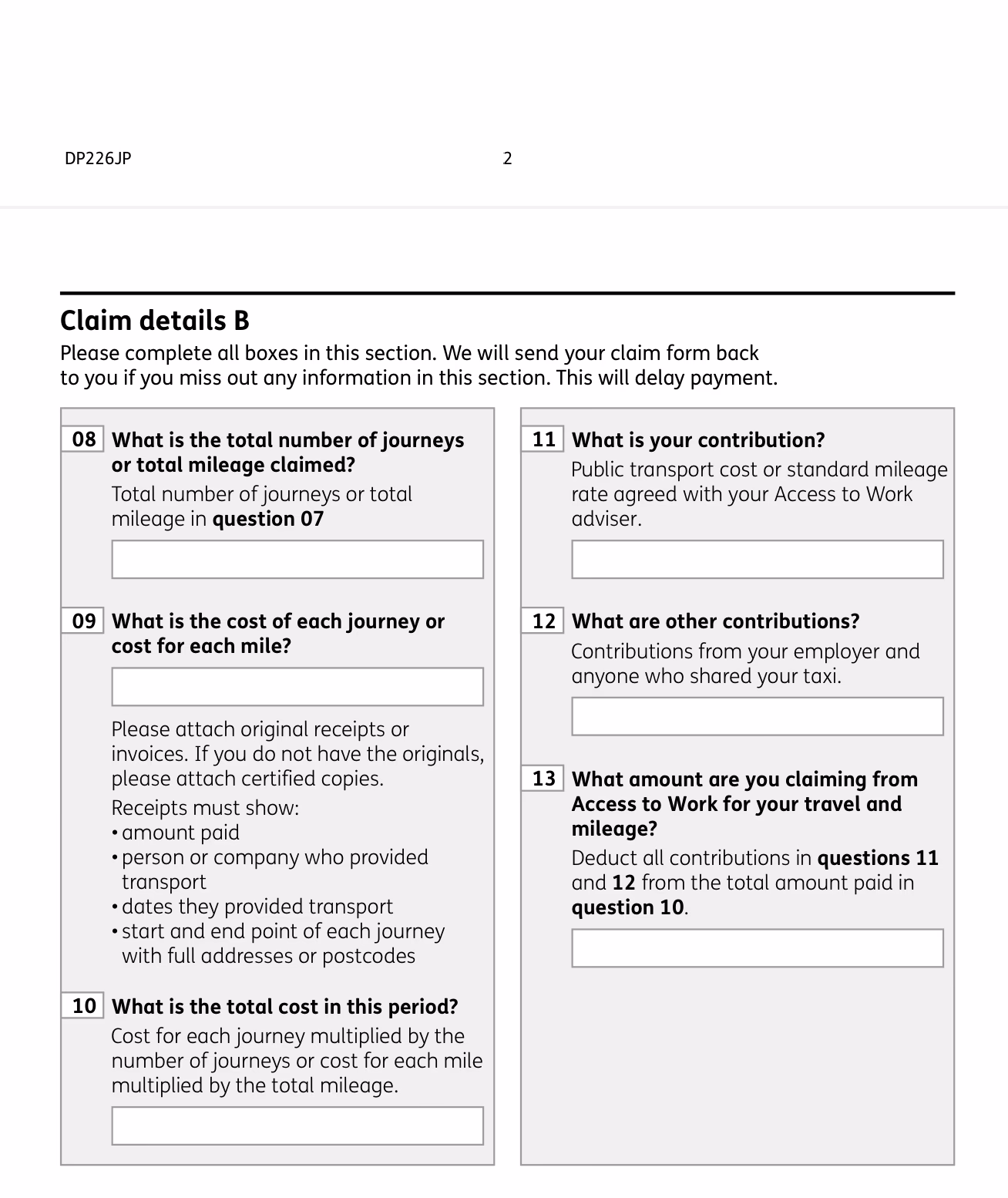How do I claim access to work?