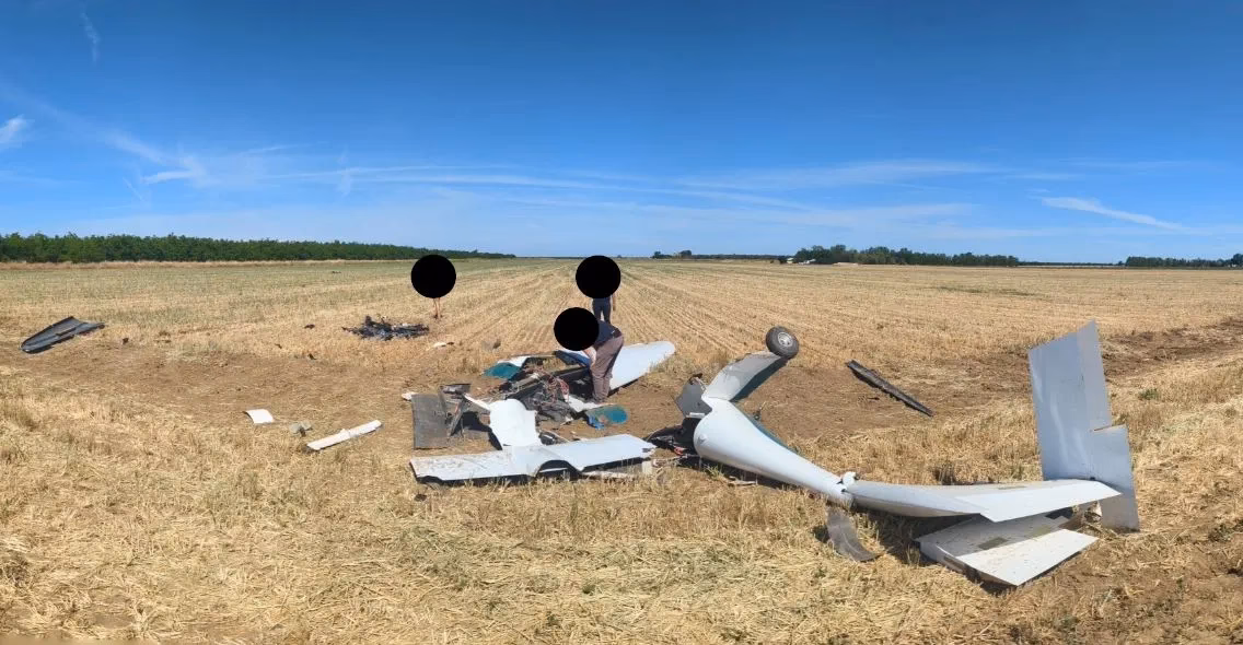 What plane climbed out of Runway 32?