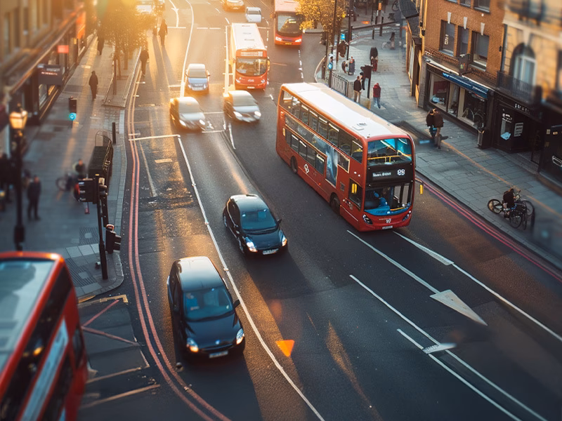 What happens if you stray into a bus lane?