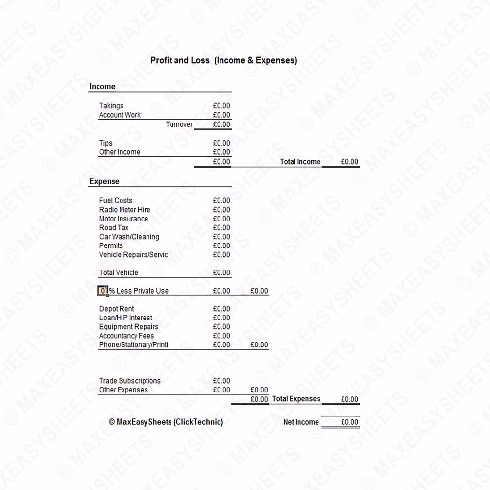 Are there any easy to keep taxi driver accounts books?