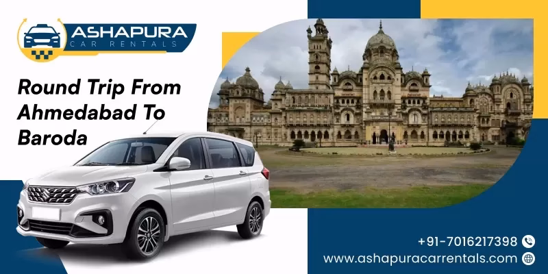What is one way taxi from Ahmedabad to Baroda?