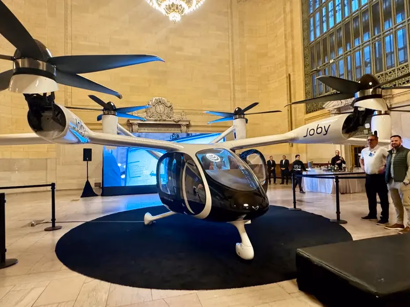 When will Uber's air taxi service start?