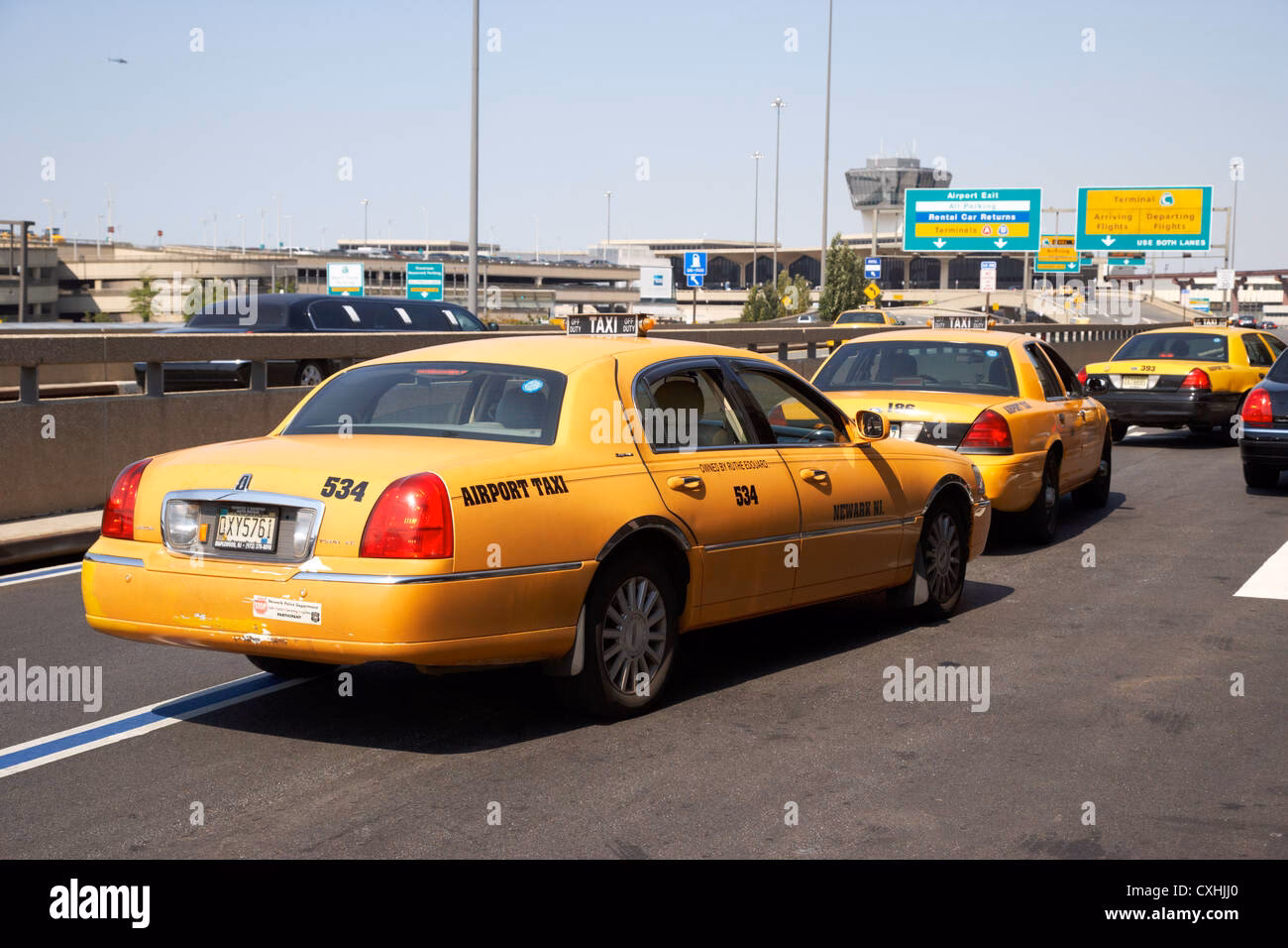 How much is a taxi from Newark Airport?