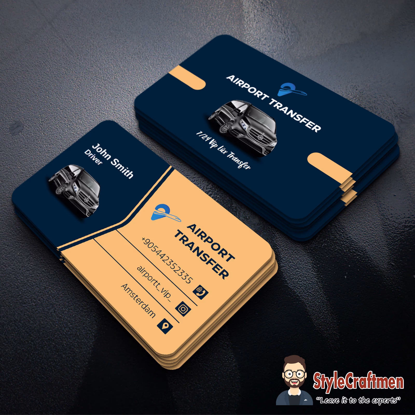 Do you need a business card for a taxi driver?
