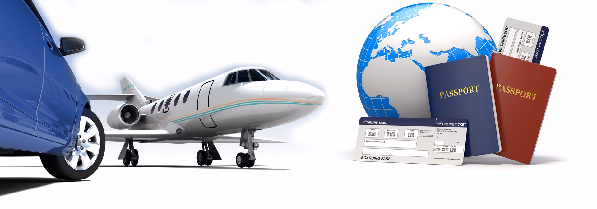 Can a car be hailed at Chester & North Wales Airport?