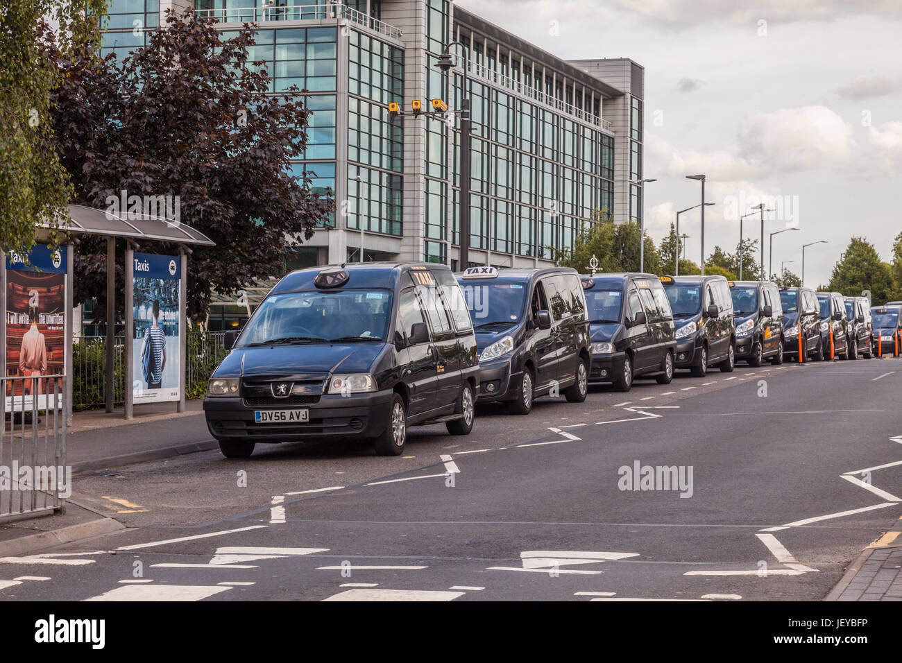 How do I get a taxi to Birmingham Airport?