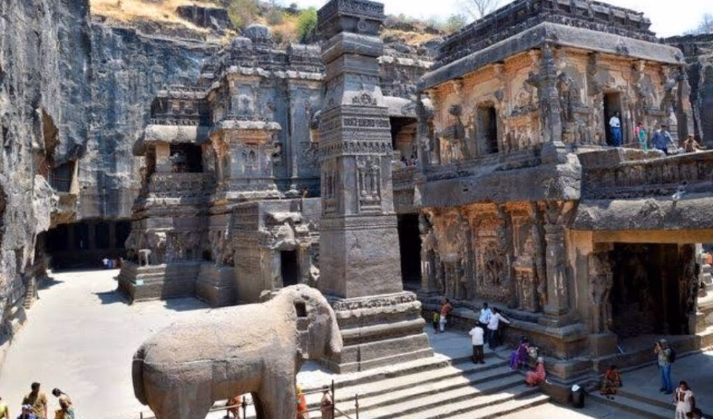 How far is Ajanta Ellora from Mumbai?