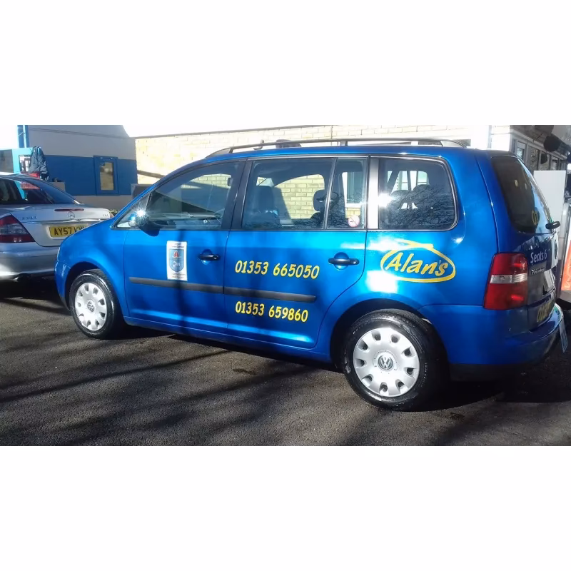Where can I find Alan's taxis in Ely?