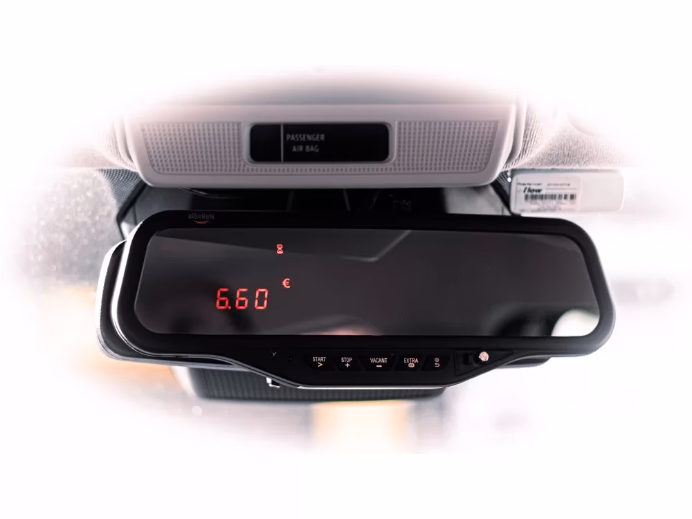 How a taximeter saves all non tariff trips?