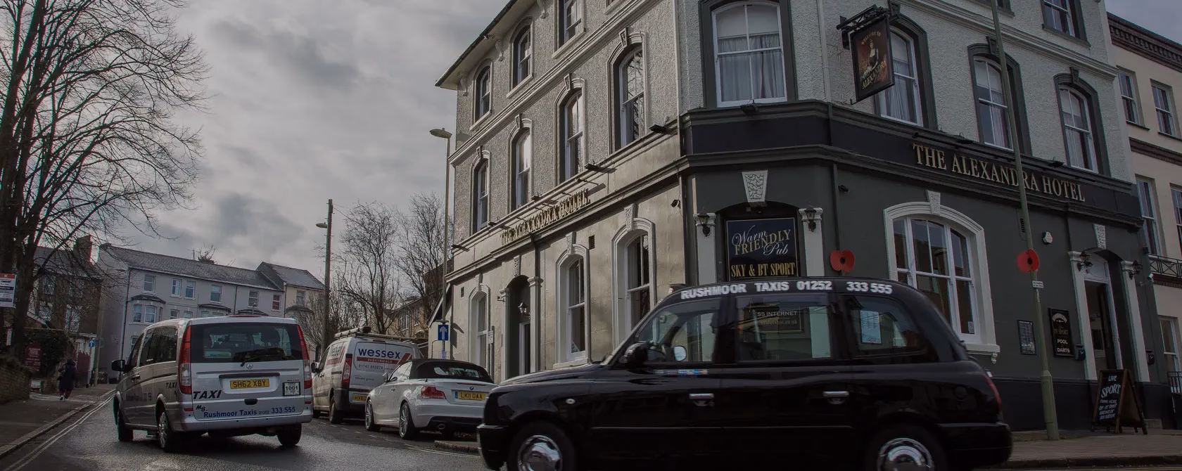 Do I need a taxi licence in Rushmoor?