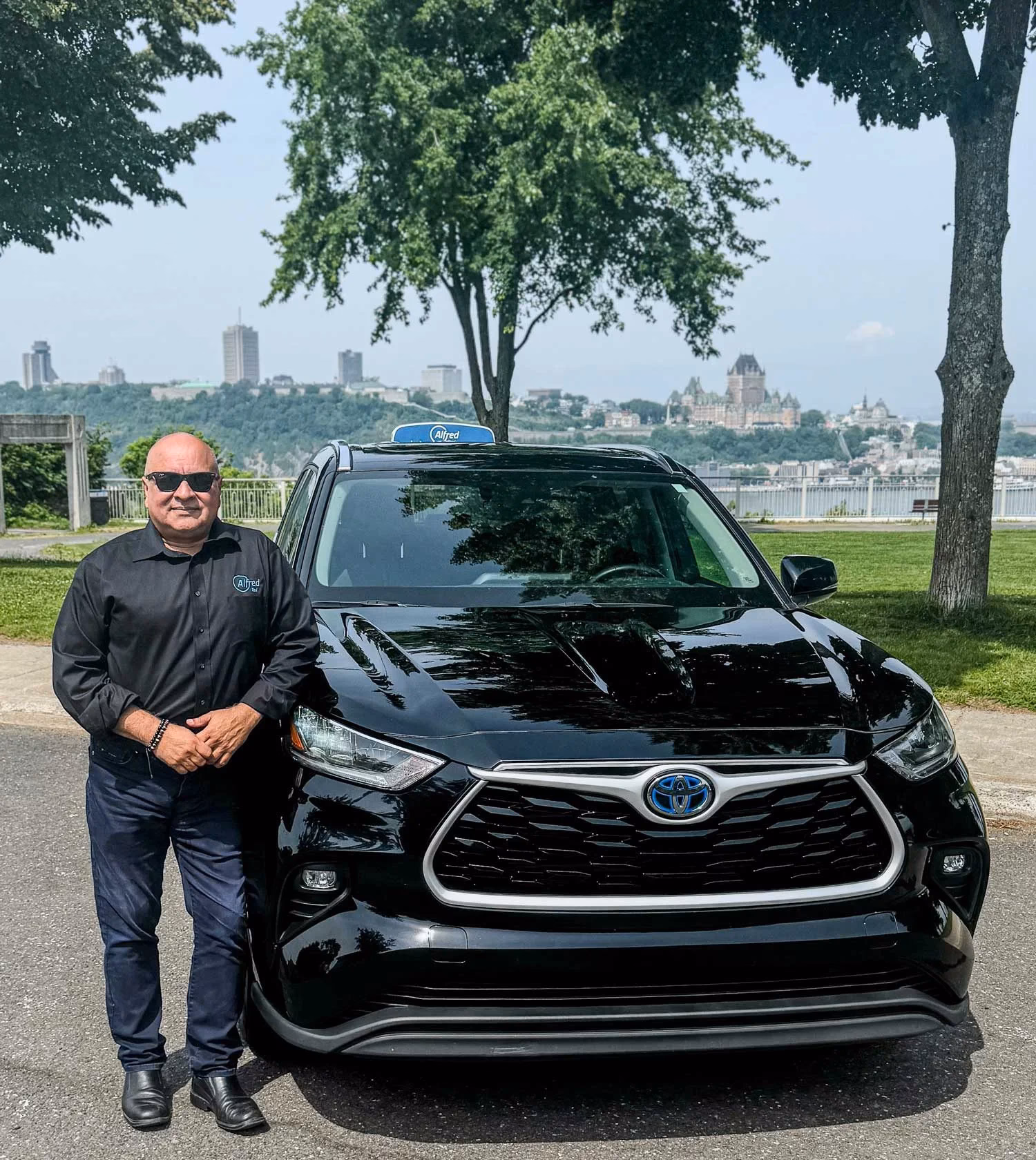 Quels services personnalisés offre Alfred taxi ?