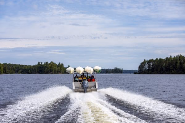 How much does a taxi cost on Opeongo Lake?