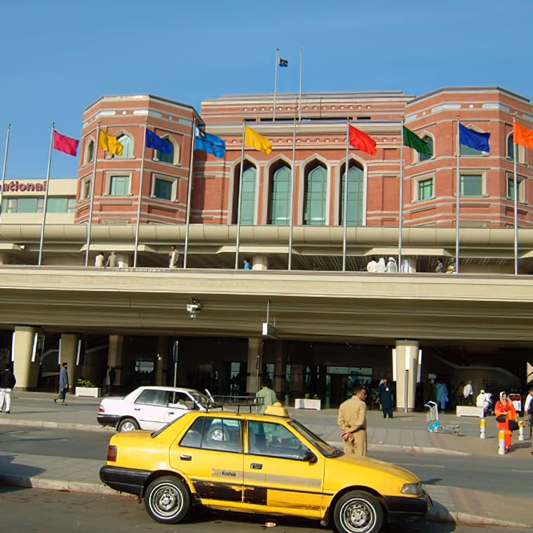 Where is Lahore Allama Iqbal International Airport?