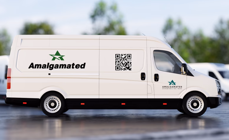 What types of freight services does amalgamated distribution & taxi trucks offer?