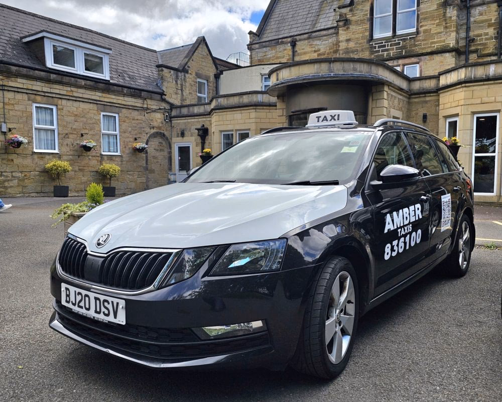 Where can I find Amber taxis Ltd in Alfreton?