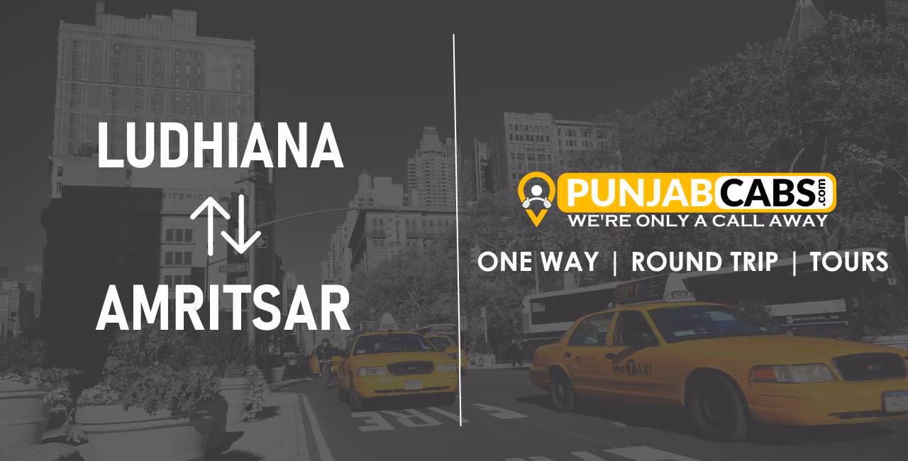How far is Amritsar from Ludhiana?