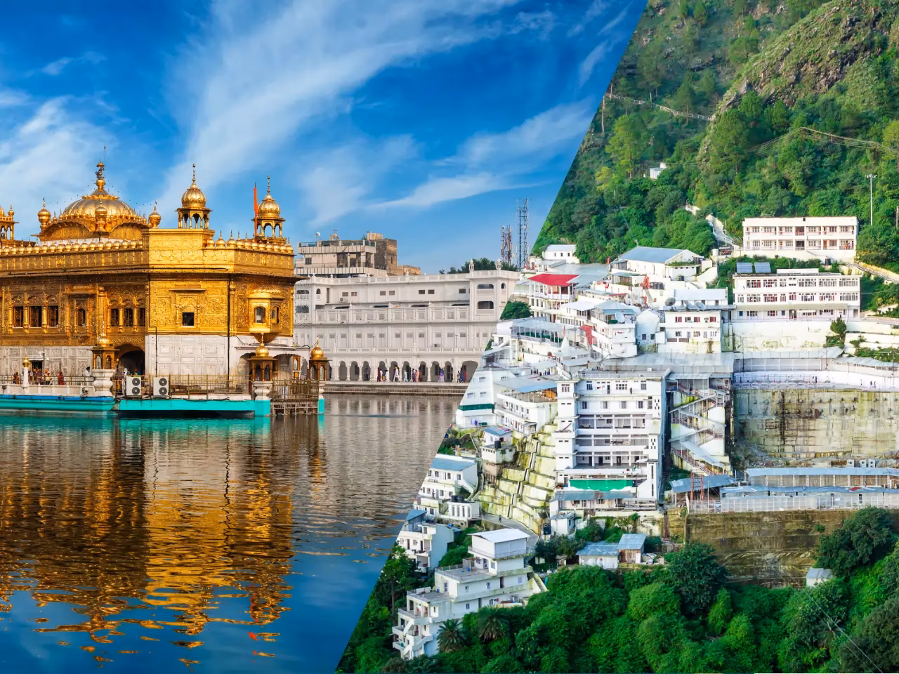 Which new train will connect Amritsar to Vaishno Devi in Katra?