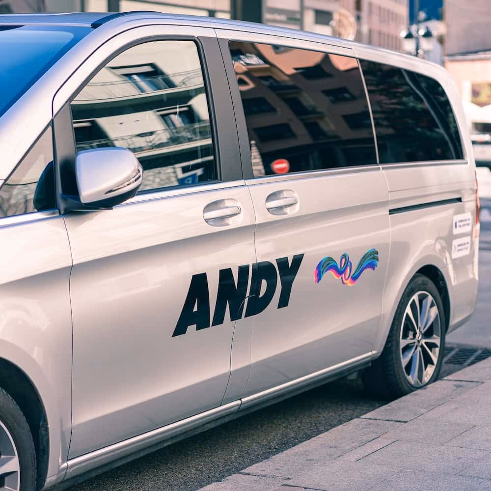 Who are Andy's taxis?