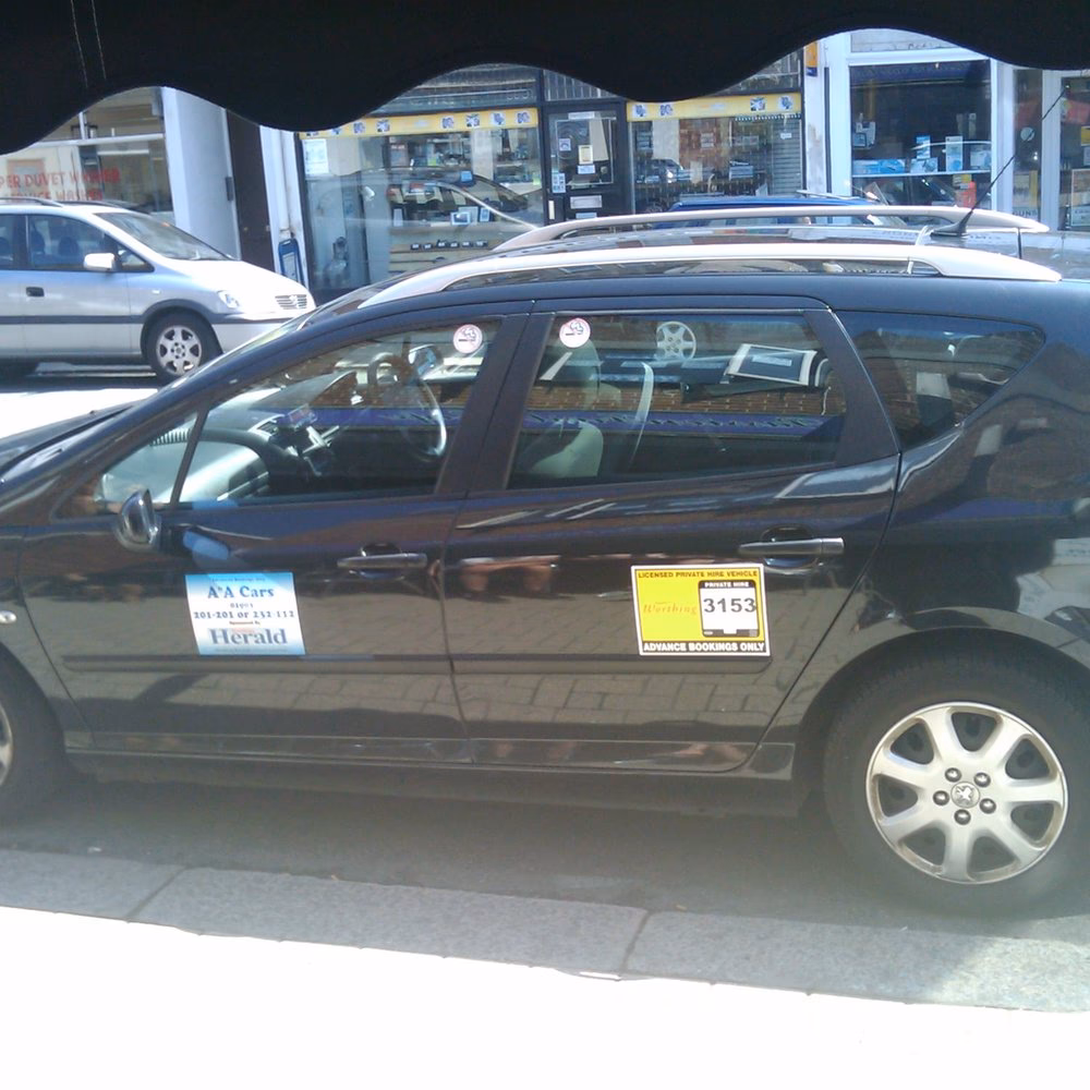 Where is Angmering station taxis?