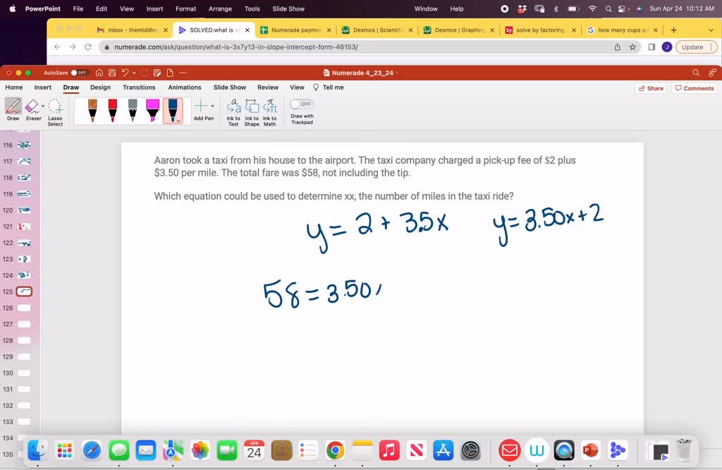 What was the tip Ann gave to the taxi driver?