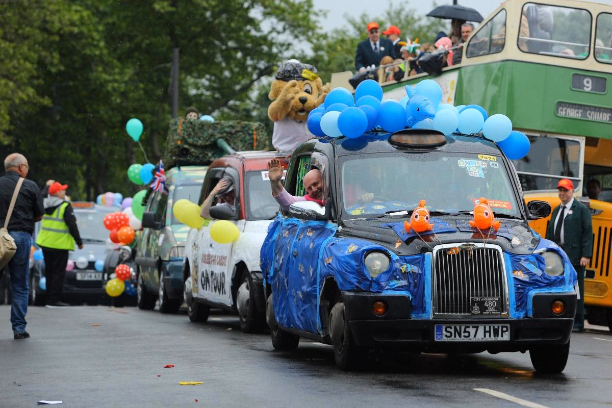 What's going on at Glasgow's 78th annual Taxi Outing?