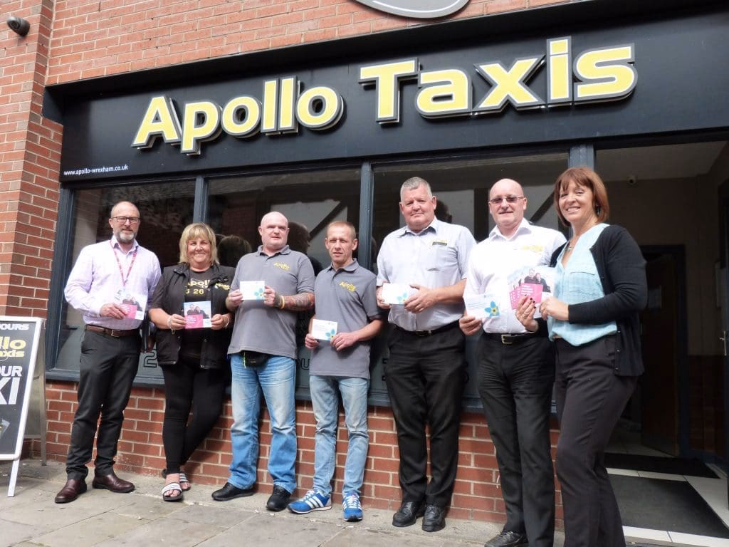 Where is Apollo taxis Wrexham?