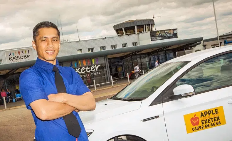 Who is Apple Valley Taxi?