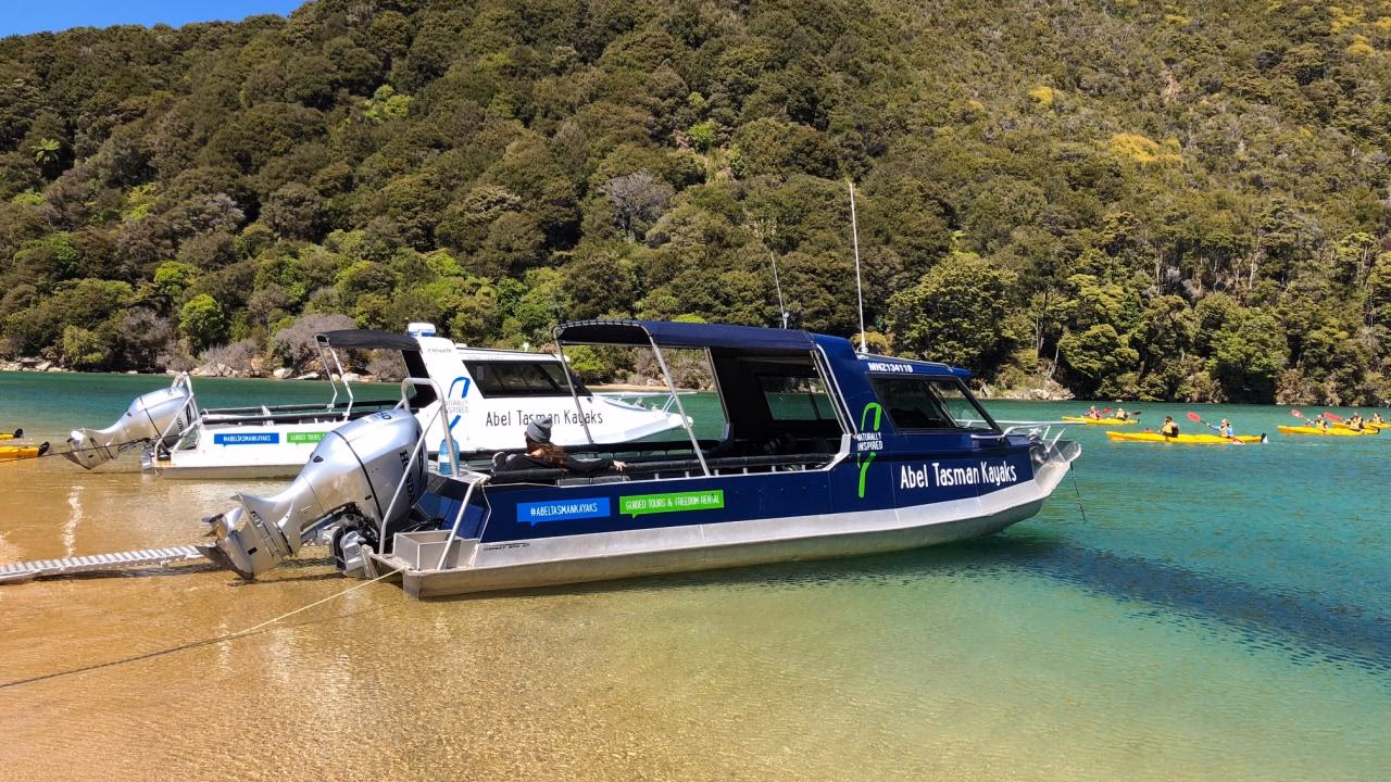 Can I book a taxi out of Marahau?