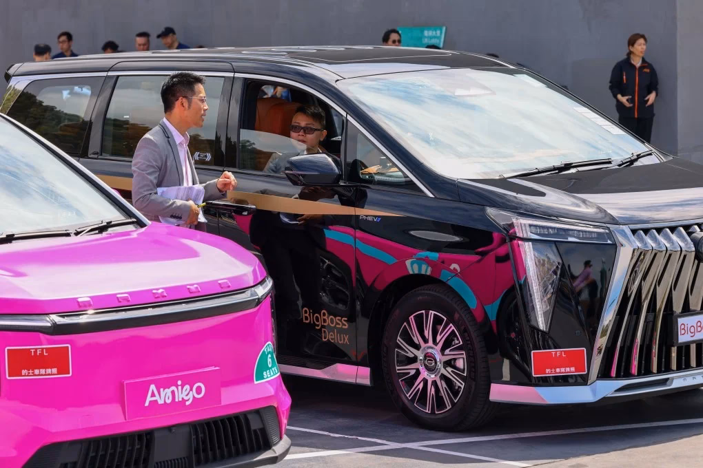 What are the different types of taxis in Hong Kong?