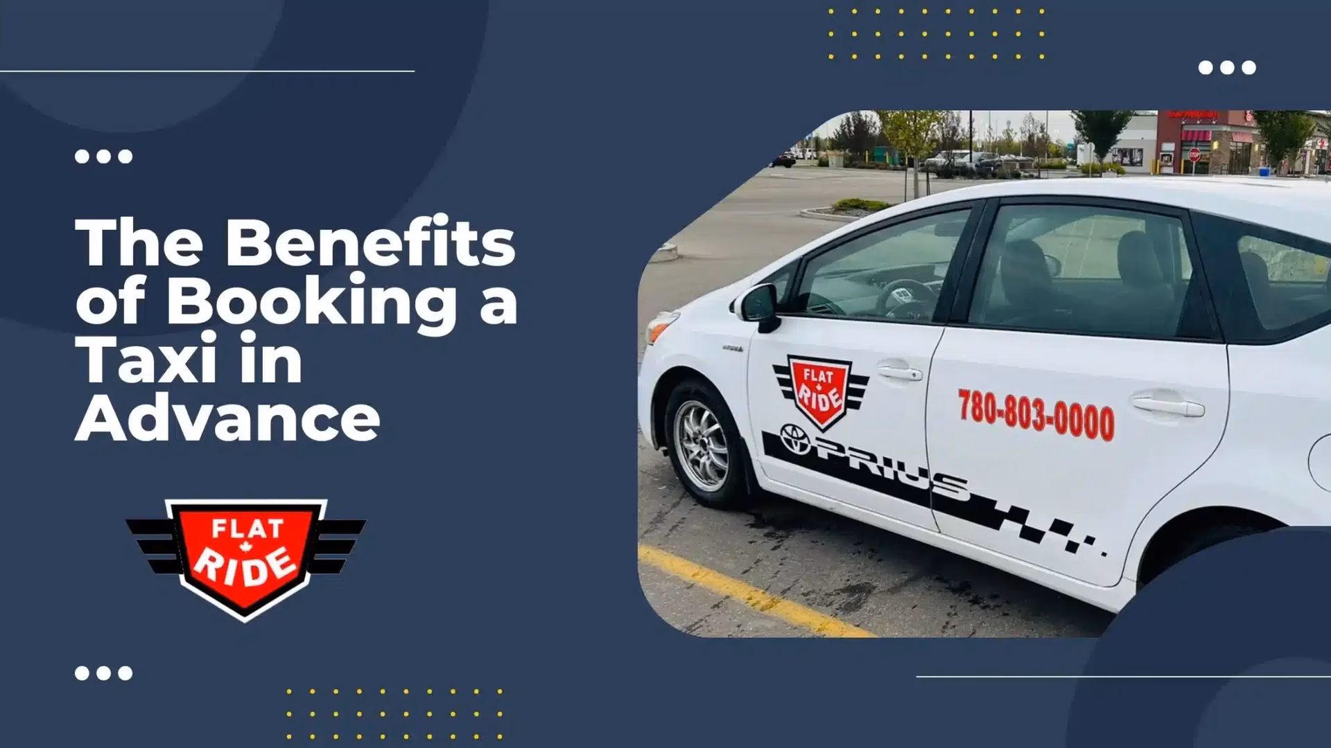 Can a taxi book in advance?