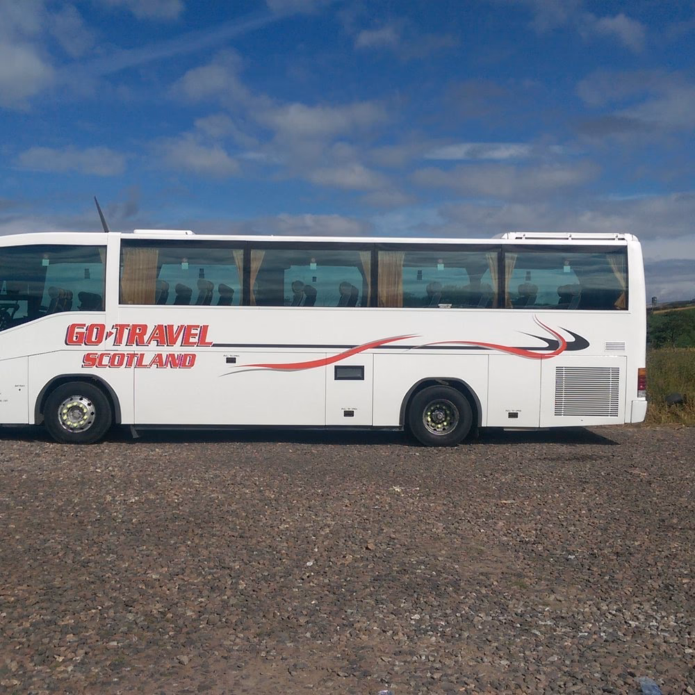 Where can I pick up/drop off a bus in Larkhall?