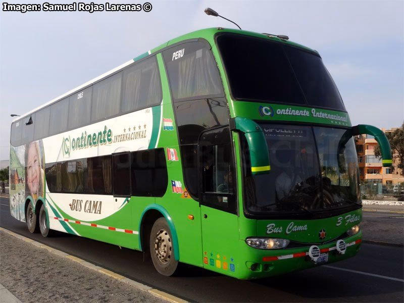 How much does a bus from Arica to La Paz cost?