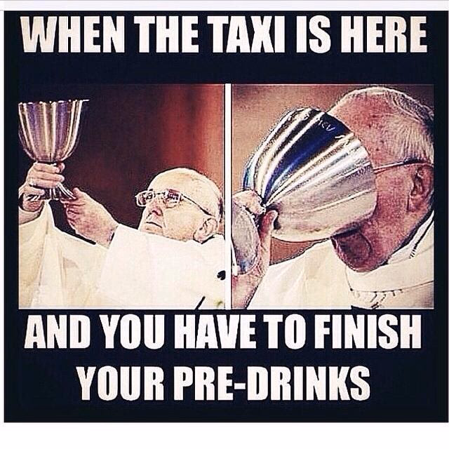 What is a pre-drink?