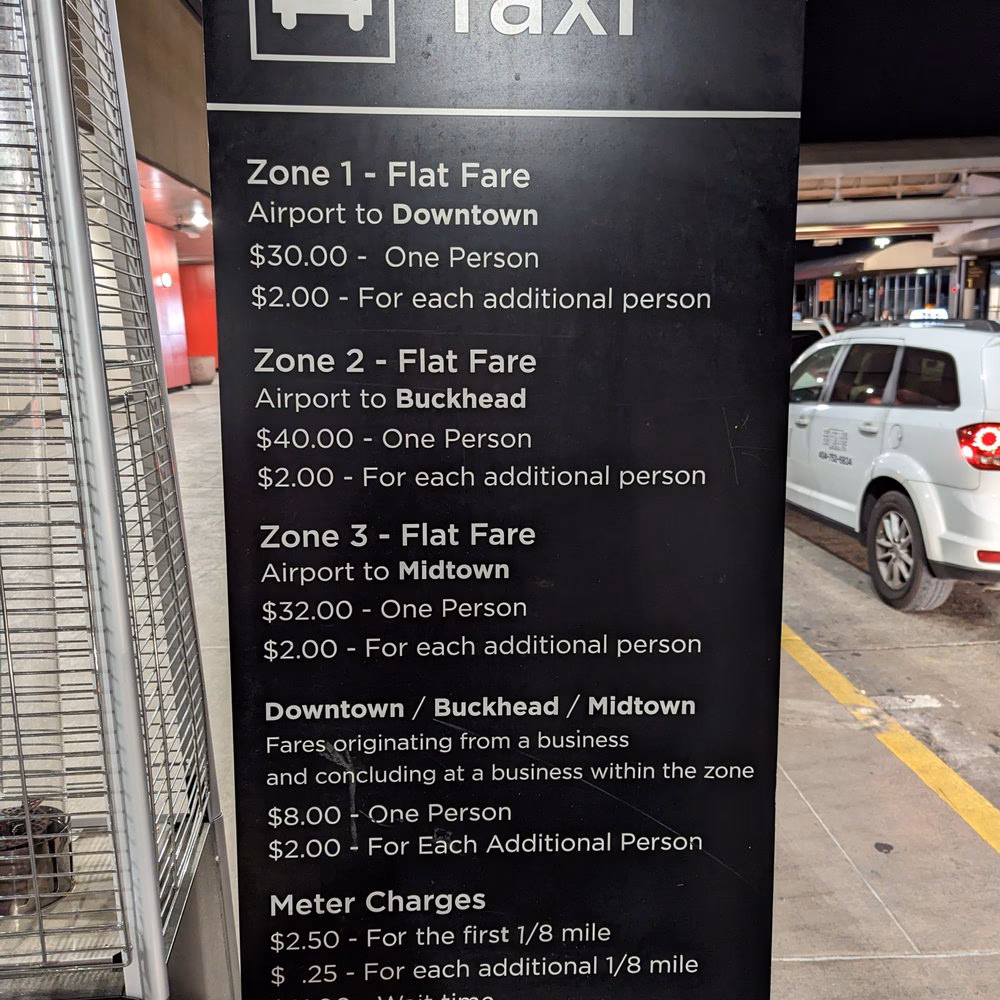 Is there a train from Atlanta Airport (ATL) to Buckhead?