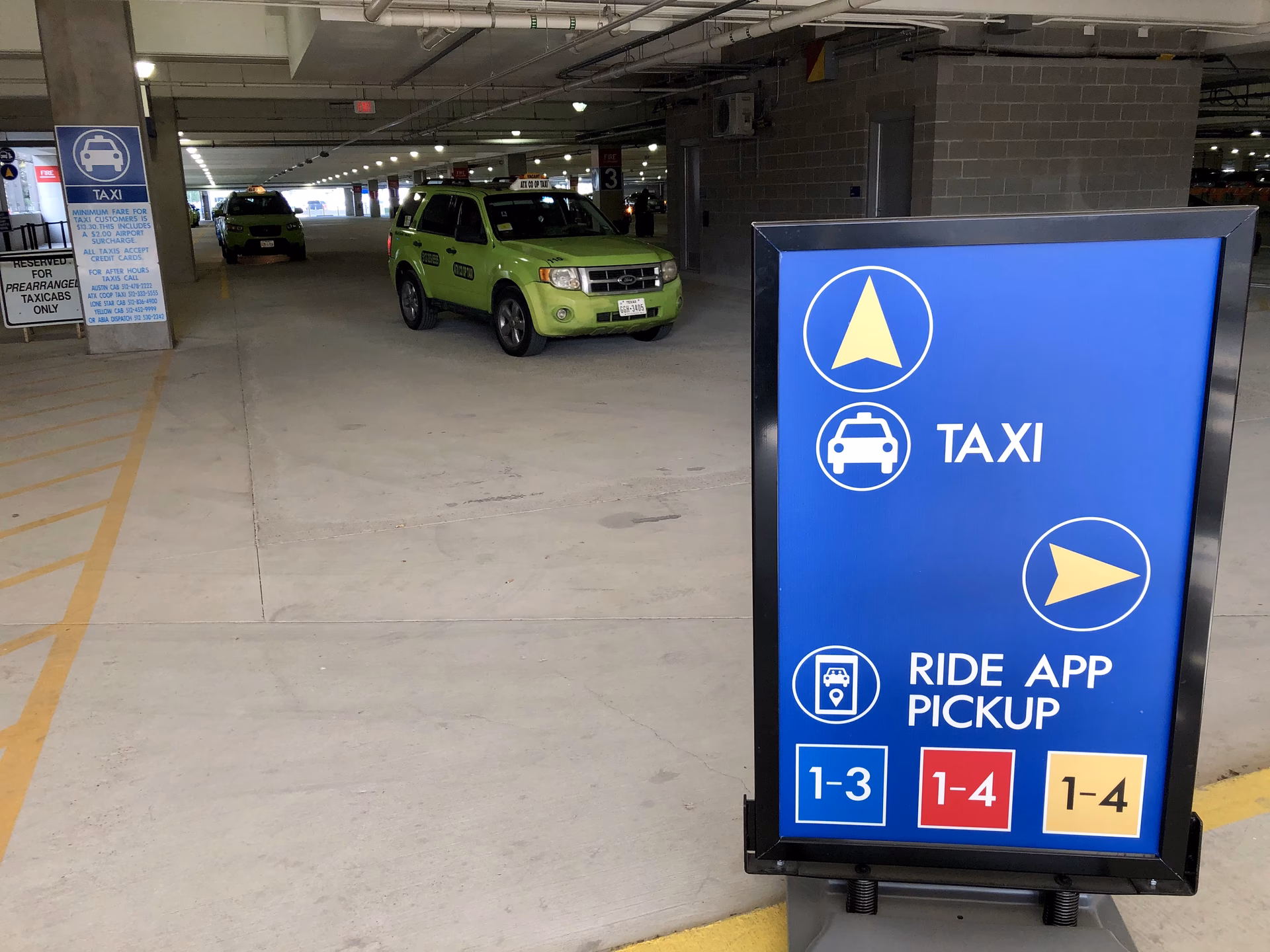 Where can I get a rideshare & taxi in Austin?