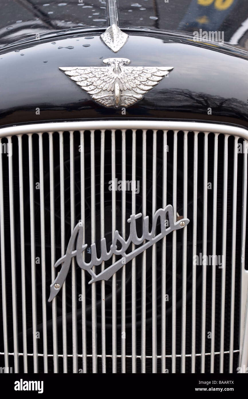 What are some old Austin Mini badges?