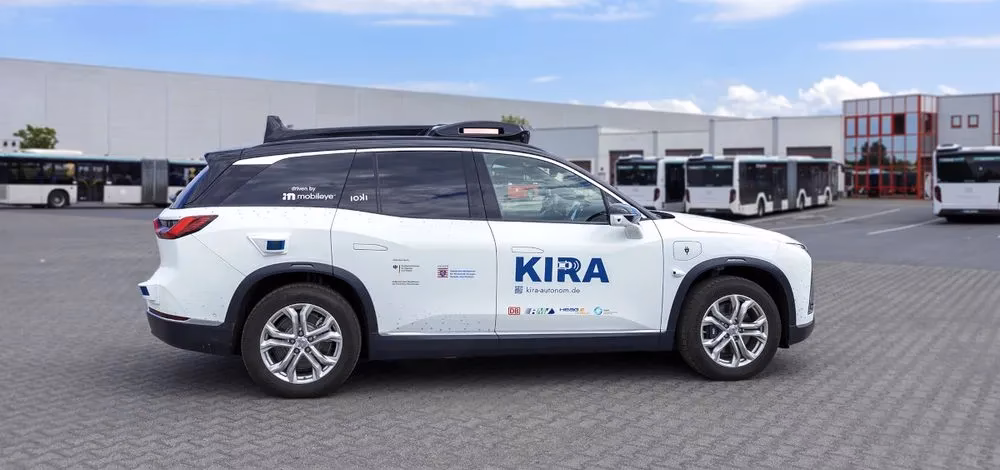 Are level 4 autonomous vehicles being tested in on-demand service in Germany?